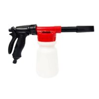 Vixzoid Schaumpistole Auto Schaumlanze 900 ml Schaumkanone Verstellbare Schaumpistole für Gartenschlauch Schaumsprüher für Autowäsche Haus Gartenwäsche