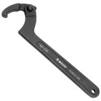 Hochwertige, verstellbare Schraubenschlüssel für Rundmutter mit Länge 162mm und Durchmesser 19-50mm