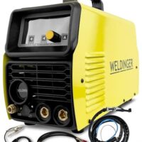 Hochwertiges WIG-Schweißgerät mit Inverter-HF-Zündung zum Schweißen von Aluminium und anderen Metallen, 2T/4T-Puls-Funktion und Spotfunktion, leicht und handlich mit nur 9 kg Gewicht