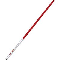 Aluminiumstiel für Gartenanlagen, 140 cm lang, multi-star ZM-A 140 NEU 2018, rot