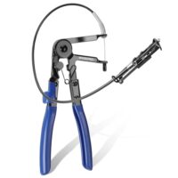 Langarm-Schlauchklemmenzange, Schlauchschellenzange mit flexiblen Kabel-Federklemmenzange für Kraftstoff-, Öl- und Kühlleitungswartung