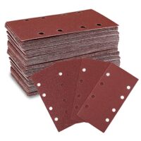 Schleifpapier Set mit 4 Kornungen: 40/60/80/120, ideal für Holz, Metall und Farbe