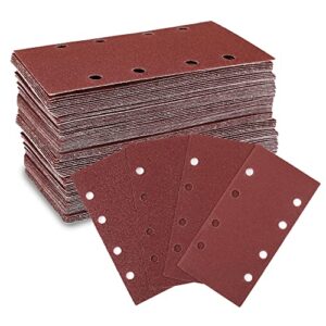 Schleifpapier Set mit 4 Kornungen: 40/60/80/120, ideal für Holz, Metall und Farbe