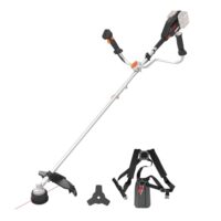 Akku-Sense 40V - Brushless Motor - Rasenmäher mit Zweihandgriff und Doppelfaden-System