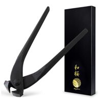 Handgeschmiedete Seitenschneider-Zangen aus Japan, 8,25 Zoll (210 mm) lang, hochwertiges Tischlerwerkzeug für das Handwerks- und Tischlereihandwerk