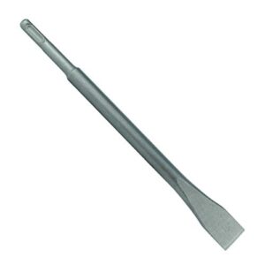 Hochwertiger Meißel für anspruchsvolle Stemm- und Abbrucharbeiten, SDS Plus Flachmeißel 250 mm / 20 mm breit, stabiler & bruchfester Meissel für Mauerwerk, Fliesen, Beton & Stein