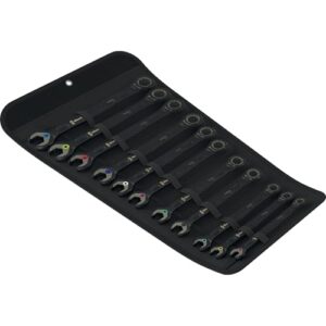 Wera Joker Black Edition 11-TLG. Maul-Ringratschenschlüssel-Satz - Werkzeugset für Basteln, Handwerken und andere Anwendungen