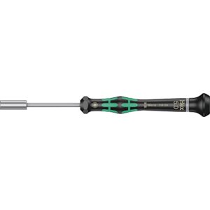 Ergonomischer Wera Steckschlüssel für Elektroniker und Feinmechaniker mit mikro-spatziger Spitze, ideal für hohe Belastungen und präzise Arbeiten