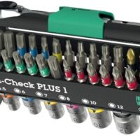 Kompaktes Werkzeugset für Hand und Maschine, 39-teilige Verschraubungswerkzeuge, Wera Tool-Check PLUS 1.39 teilig