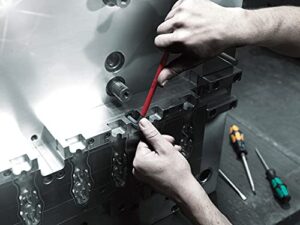 Wera 950 SPKL Winkelschlüssel Multicolour, metrisch, BlackLaser, Hex-Plus, 2.5 mm. leuchtgrün