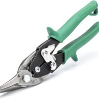 Blechschere mit Hebelübersetzung, Gerader und Rechter Schnitt, Wiss M2R MetalMaster, 248mm lang