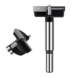 Wolframstahl Forstnerbohrer mit 50 mm Bohrdurchmesser, ideal für Hartholz und Weichholz, hochwertiges Werkzeug aus Wolframkarbidspitze und gehärtetem Stahl