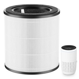 Ersatzfilter für Bosch Air 4000-Luftreiniger, hocheffiziente True HEPA-Air-4000-Filter mit Aktivkohlefilter