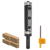 Hochwertige Wendeplatten für optimale Kantenbearbeitung mit austauschbarer Hartmetall-Klinge und Kugellager für Holzfräsen