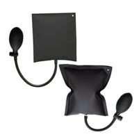 Amindz 2 Stücke Quadratisch Montagekissen, Air Pump Wedge, Belastung bis 200kg für Tür Fenster Installation und Auto-Reparatur