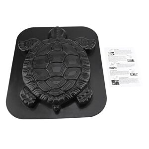 Trittsteine für Garten - langlebig und nachhaltig, Betonformen aus ABS-Material, Schildkröten-Design, praktisch für die Herstellung von Trittsteinen, verbessert Landschaftsbauprojekte