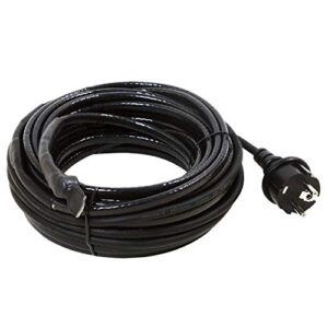 Frostschutz-Heizkabel mit Thermostat für effektiven Frostschutz an Wasserleitungen, Teichen und Wassertanks, Heizleitung mit Schutzkontaktstecker IP44