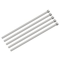 Auswerferstifte aus hochwertigem 65Mn Stahl, gerade Auswerferstifte mit 6mm Durchmesser und 200mm Länge für verschiedene Industrien