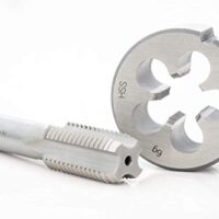 BAER Gewindeschneider Set, Metrisches Feingewinde, Außengewindeschneider und Innengewindeschneider für MF 10 x 1,25