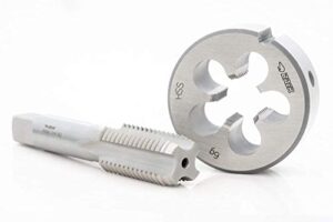 BAER Gewindeschneider Set, Metrisches Feingewinde, Außengewindeschneider und Innengewindeschneider für MF 10 x 1,25