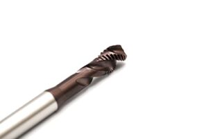 BaerCoil Baer Maschinengewindebohrer M6 Gewindebohrer HSSE TiAIN Form D 40° RSP - Gewindeschneider M 6 x 1,0 - DIN 371 - Gewinde Bohrer für Sackloch