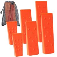 Baumfällkeile mit Spikes für sicheres Baumschneiden - 6 Stück, ideal für mittelgroße bis große Bäume