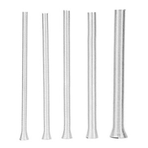 Biegefeder Kupferrohr, Biegefedern für Verbundrohr, 5 Pcs Biegefeder Set, verschiedene Größen für Kupfer-, Aluminium- und dünnwandige Stahlrohre