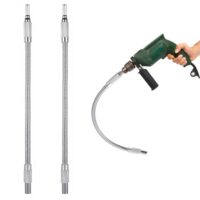 2 Stück Biegsame Welle, 1/4 Zoll Hex-Shank Flexibler Bithalter Um Die Ecke, Flexible Verlängerung Für Schraubendreher, Biegsame Welle Bohrmaschine Flexibler Bithalter