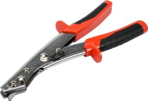 Blechknabber mit Blechschere, YATO YT, Werkzeug für Schneiden von Blechen, Eisenbleche, Kunststoffe und Aluminium.