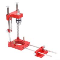 Einstellbarer Bohrmaschinenständer mit Bohrerführung für elektrische Bohrmaschine, ideal für DIY-Projekte und Werkstattarbeiten
