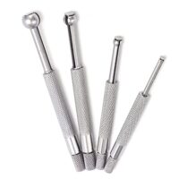 Bohrungsmessgerät 4PCS Lochlehren Set Vollkugel Teleskoplehre zum Loch Messen Kleiner Löcher Schlitze Nuten Telescoping Gauge Set, effizient und präzise für alle Anwendungen