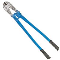 HöGERT TECHNIK Bolzenschneider Stangenschere 750mm, professionelle Kompakt-Bolzenschere mit extra gehärteten Schnittkanten und Chrom-Molybdän-Stahl für präzises Schneiden von Stangen
