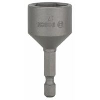 Bosch Professional Steckschlüssel für Sechskantschrauben mit Schlüsselweite 17 mm und Länge 50 mm - ideal für Handwerker und Bastler