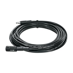 Bosch Verlängerungsschlauch 6 m mit 160 bar Druck für Haushaltsreinigung, praktische Schnellkupplungen und Verdrehfester Schlauch.