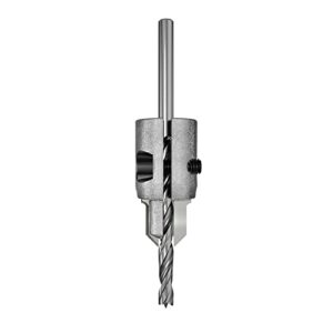 Versteller HW-Senker für Bohrer mit Durchmessern von 3 bis 7 mm, aus widerstandsfähigem Stahl gefertigt und mit zwei Hartmetallschneiden (Z2)