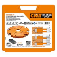CMT Orange Tools Messerkopfset mit 15mm- und 20mm-Radius-Wendepflannen, ideal für Fräs-, Kombi- und Stoßmaschinen, hohe Flexibilität und hervorragende Ergebnisse auf allen Materialien