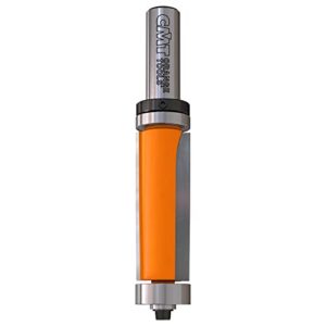 Hochwertiges Werkzeug für Präzisionsarbeiten mit innovativem Schneiddesign und doppeltem Kugellager für gekurvte Werkstücke, orange und silber