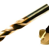 CNC Bohrer mit Beschichtung, hochwertiger Bohrer für Metallbearbeitung und Holzbearbeitung, 2-10 mm Ø