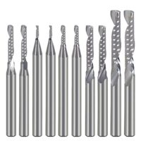 CNC-Fräser-Bits-Set für das Schnitzen, Schneiden und Gravieren von MDF, Acryl und PVC mit hochleistungsfähigen Wolframstahl-Bits in verschiedenen Größen