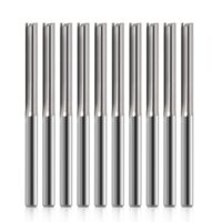 CNC-Fräser EU_HOZLY 1/8 Zoll gerader Fräser 1/8 Zoll Schaft gerade Nute Schaftfräser 2-Nut-Fräser Schneiden 22 mm CEL/45 mm OAL für MDF PVC Acryl Spanplatten Holz