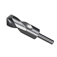 CoCud Verringert Schaft Spiralbohrer 32mm Schnitt Kante 1/2" Schaft Nitride Beschichtet Schnellstahl 6542 Drehung Bohreinsätze für Edelstahl, Metall und Holz