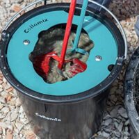 Collomix Mixer-Clean, Ø 380 mm, 30 ltr, 4,5 kg, zum Säubern von Rührern, integrierte Putzvorrichtung