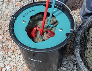 Collomix Mixer-Clean, Ø 380 mm, 30 ltr, 4,5 kg, zum Säubern von Rührern, integrierte Putzvorrichtung