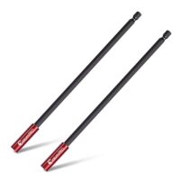 Magnetischer Bit-Halter für Schlagschrauber, 1/4 Zoll Sechskantschaft S2 Stahl, magnetische Schraubendreherverlängerung