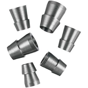Verchromte Ringkeile für Vorschlaghämmer, Äxte, Beile und Holzspalthämmer - Set mit verschiedenen Größen