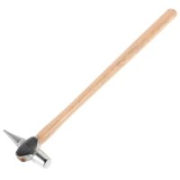 CRILSTYLEO Inspektionshammer Karosseriehammer Meißelhammer Schweißhammer Tischlerwerkzeug aus Stahl und Holz gefertigt mit Spitzen Spitze für genaue Inspektionen