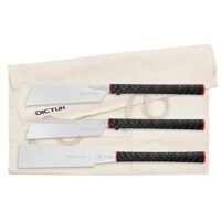 Diktum Sägen-Set Japan, 3-teilig. Präzise und vielseitige Handsägen für Holzarbeiten. Standardsägen für die Tischlerei.