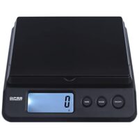 Digitale Paketwaage Briefwaage mit USB- oder Batteriebetrieb und 2g / 1g / 0,5g Teilung, Digitale Waage für Sendungen, Kompaktes Design, Hohe Genauigkeit, Ideal für Unternehmen und Privatpersonen