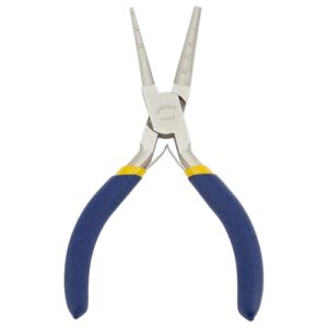 BENECREAT Drahtschlaufenzange mit Rutschfestem Griff, Präzisions-Rundzange (2~8-Mm-Schlaufen) zum Herstellen von Perlenschmuck und Drahtformen