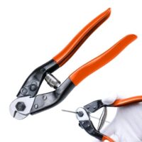 Drahtseilschneider mit Chrom-Vanadium-Stahl, Kabelschere für Fahrradreparatur und Kabelschneider